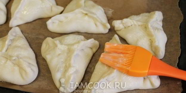 самса с мясом и картошкой