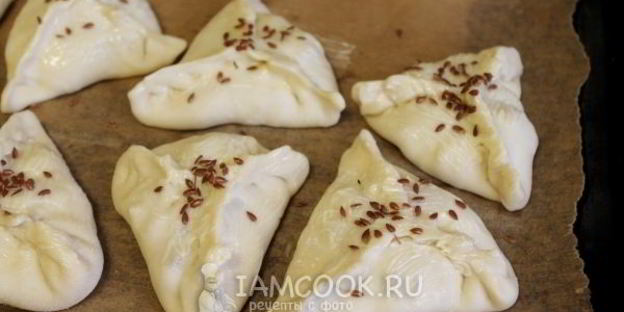 самса с мясом и картошкой