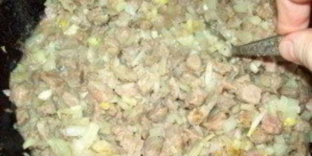 самса с мясом в духовке