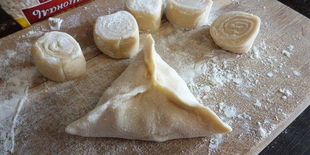 самса с тыквой и рисом