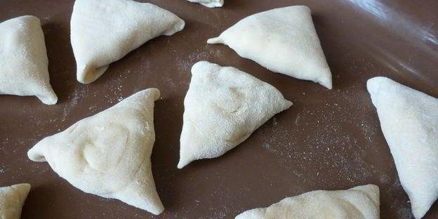 самса с тыквой и рисом