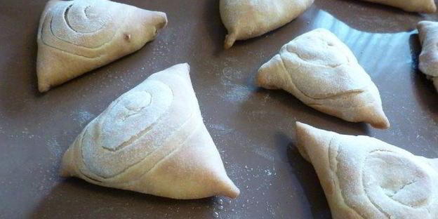 самса с тыквой и рисом