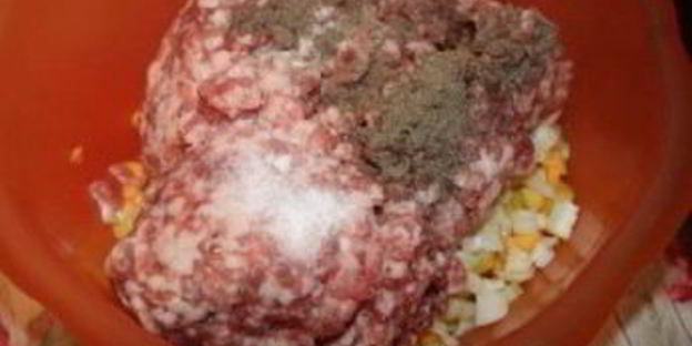 самса с тыквой из слоеного теста