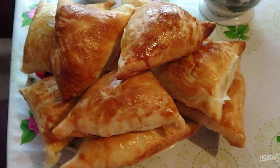 Рецепт самсы слоеной с картофелем