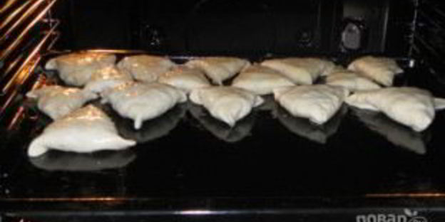 самса слоеная с картофелем