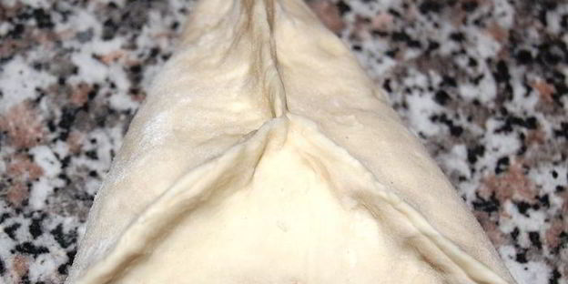 самса слоеная с мясом