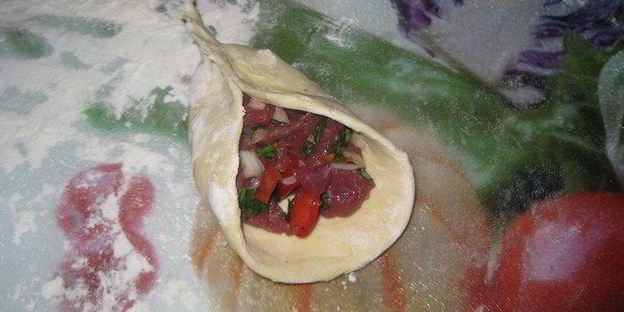 самса слоеная