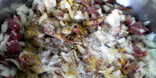 самса узбекская не из слоеного теста