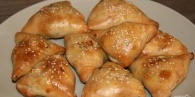 самса узбекская слоеная с мясом