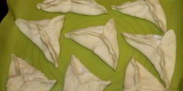 слоеная самса с сыром