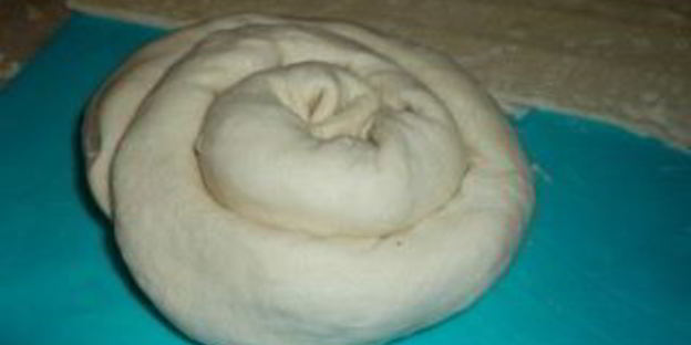 слоеная самса с тыквой