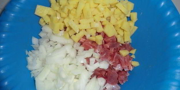 слоеная самса