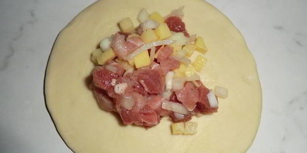 слоеная самса