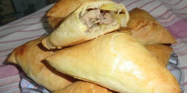 слоеная самса