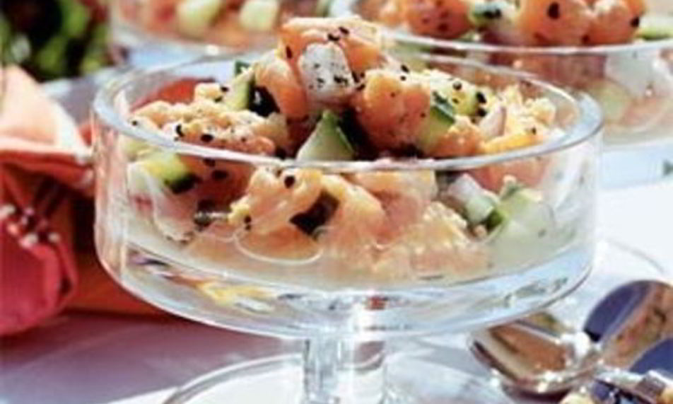 Рецепт севиче из креветок