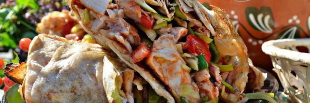 Дачная шаурма на гриле