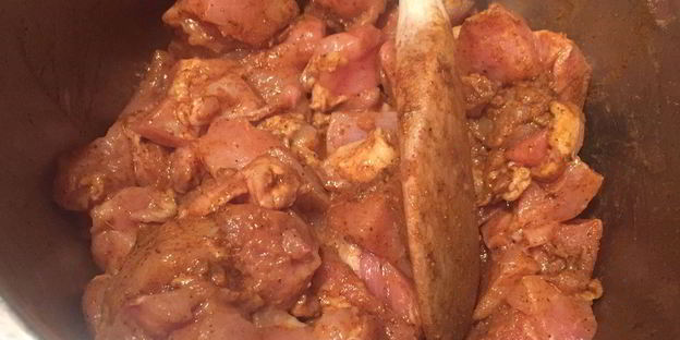 домашняя шаурма из курицы