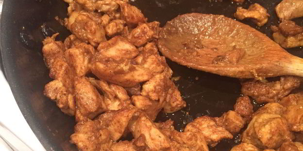 домашняя шаурма из курицы