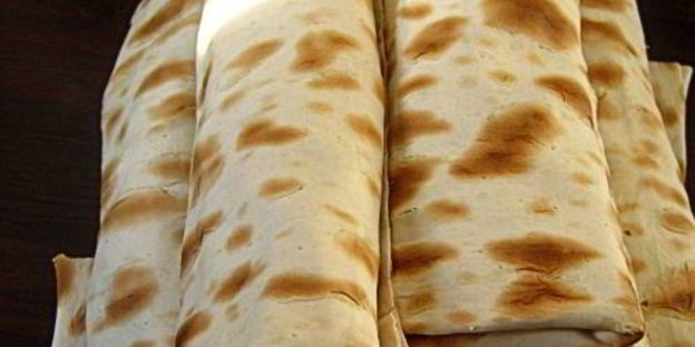 домашняя шаурма с фаршем