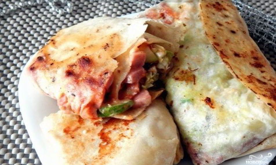 Рецепт домашней шаурмы в лаваше