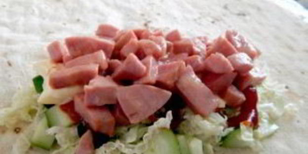 домашняя шаурма в лаваше