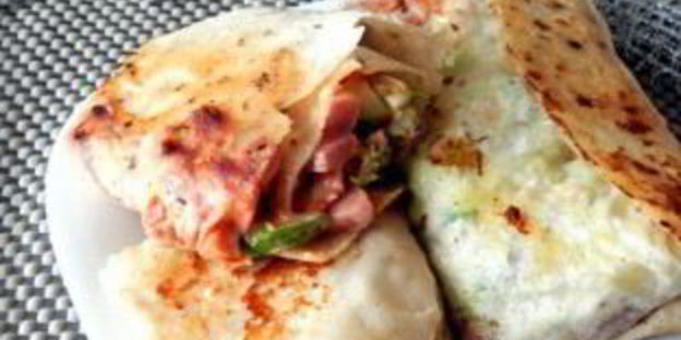 домашняя шаурма в лаваше