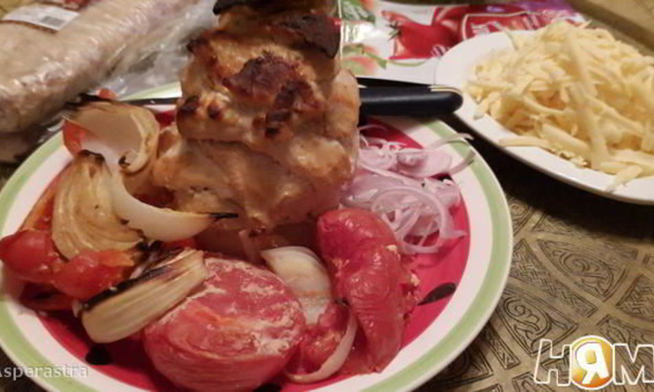 Рецепт настоящей шаурмы в духовке