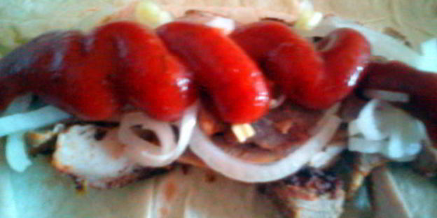 шашлык-ролл