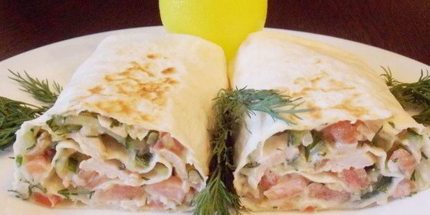 шаурма домашняя