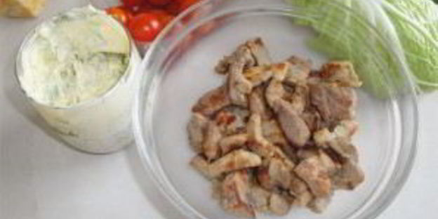 шаурма из свинины