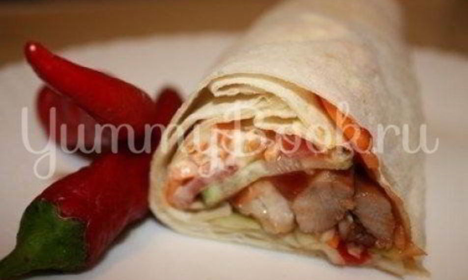 Рецепт шаурмы по-быстрому