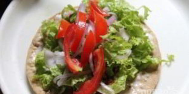 шаурма по-домашнему с курицей