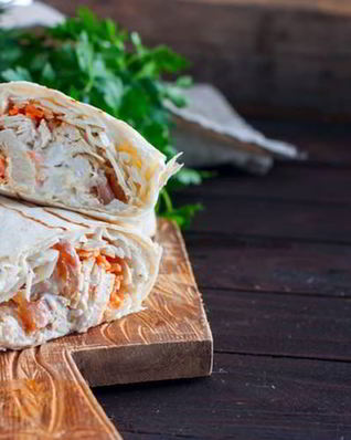 Шаурма по-французски