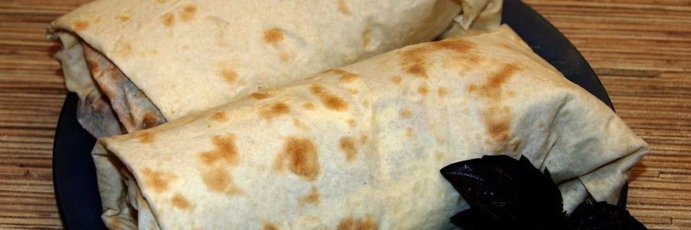 Шаурма с грибами и курицей