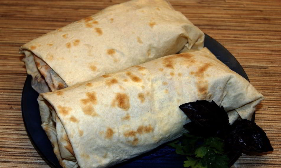 Рецепт шаурмы с грибами и курицей