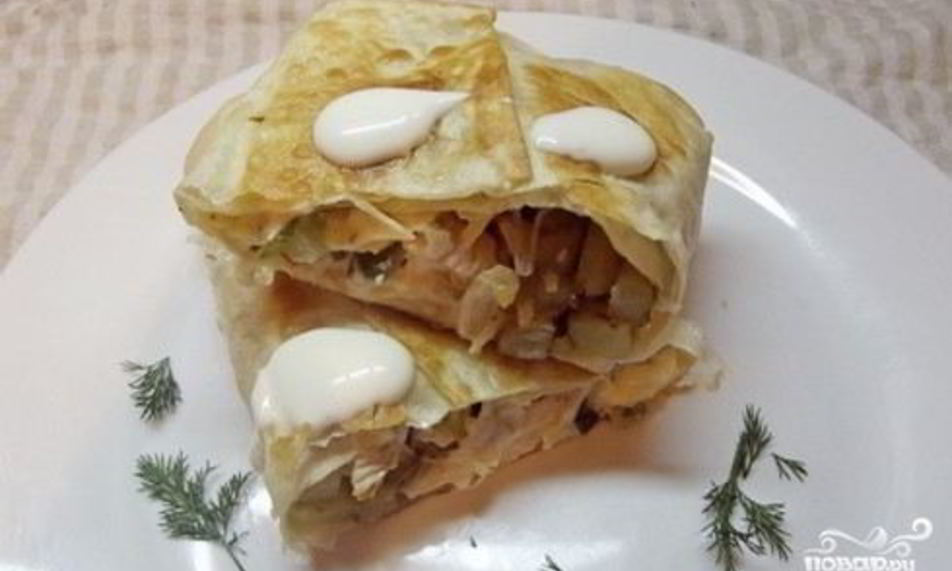 Рецепт шаурмы с грибами