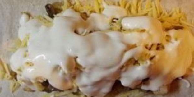 шаурма с грибами