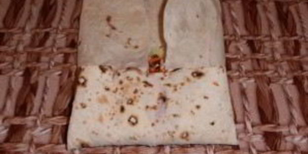 шаурма с колбасой