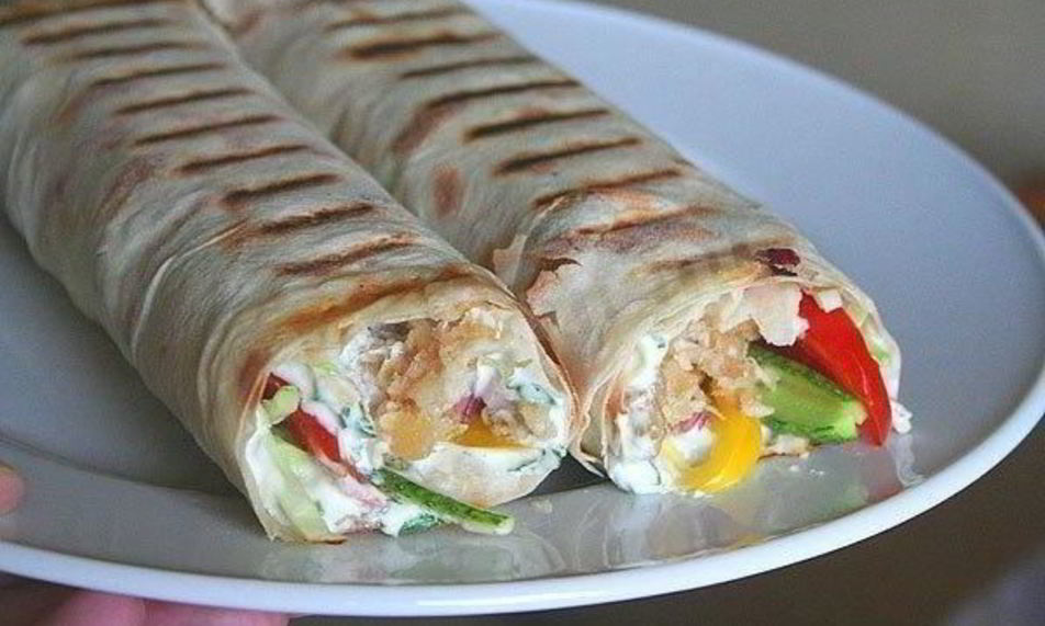 Рецепт шаурмы с курицей в лаваше