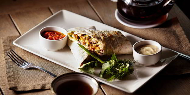 шаурма с курицей