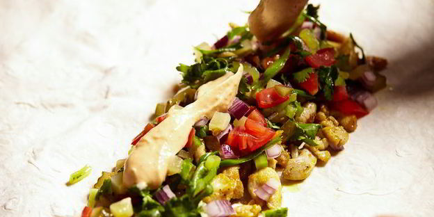 шаурма с курицей