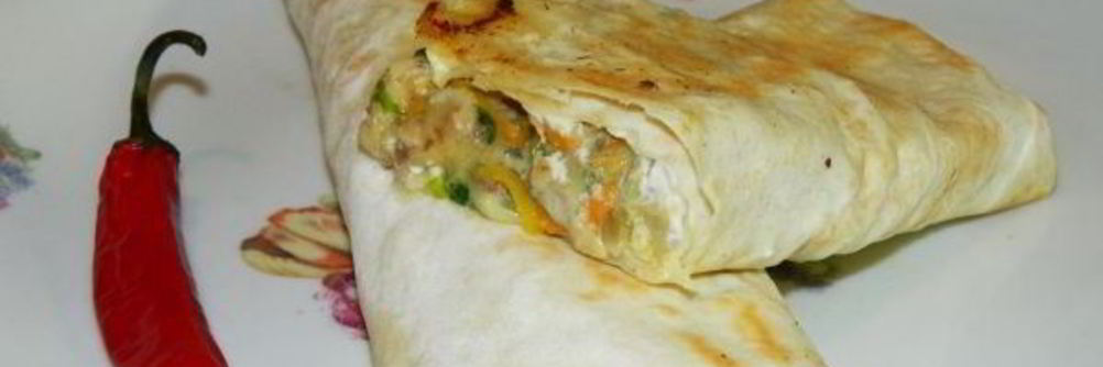 Шаурма с рыбой