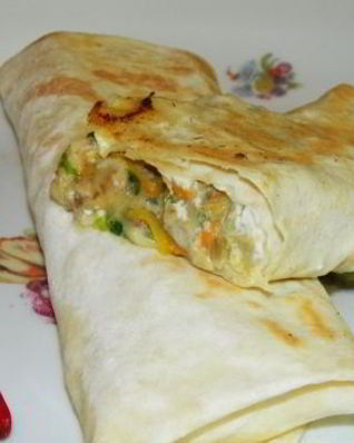 Шаурма с рыбой