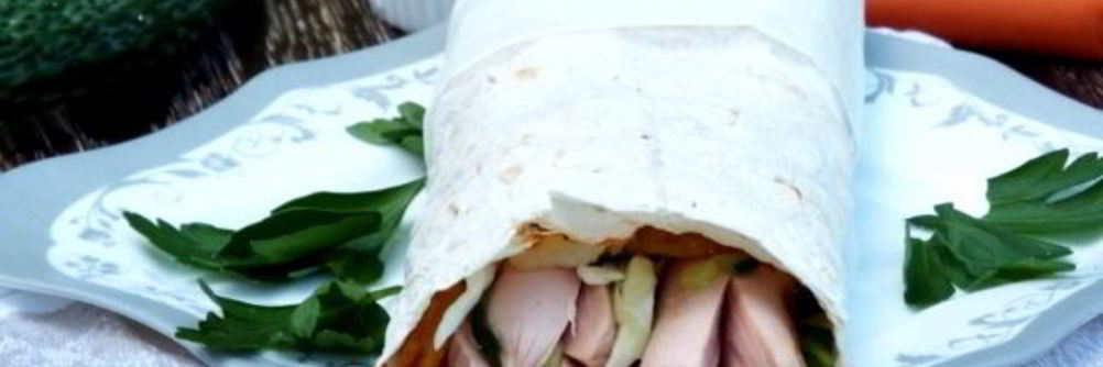 Шаурма с сосиской