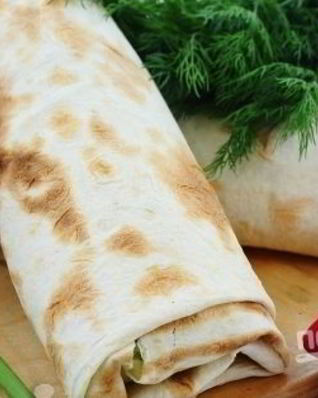 Шаурма со свининой