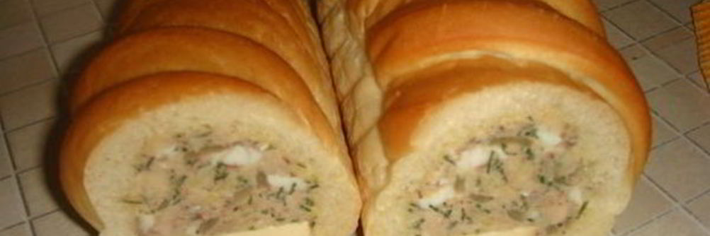 Шаурма в батоне