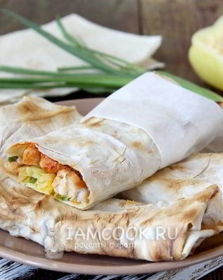 Шаурма в духовке