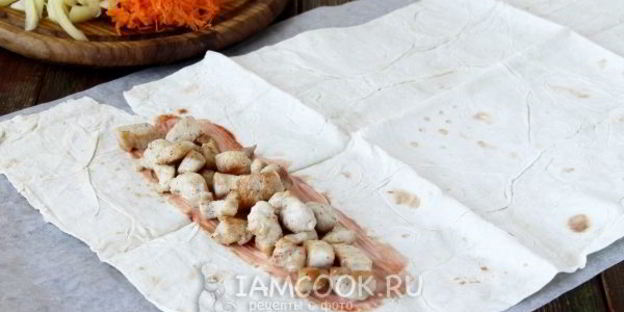 шаурма в духовке