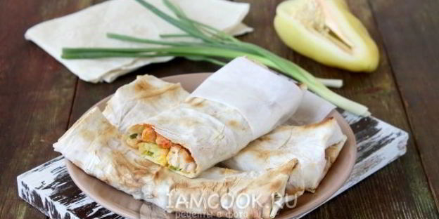 шаурма в духовке