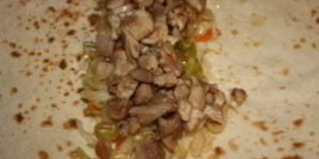 шаурма в микроволновке